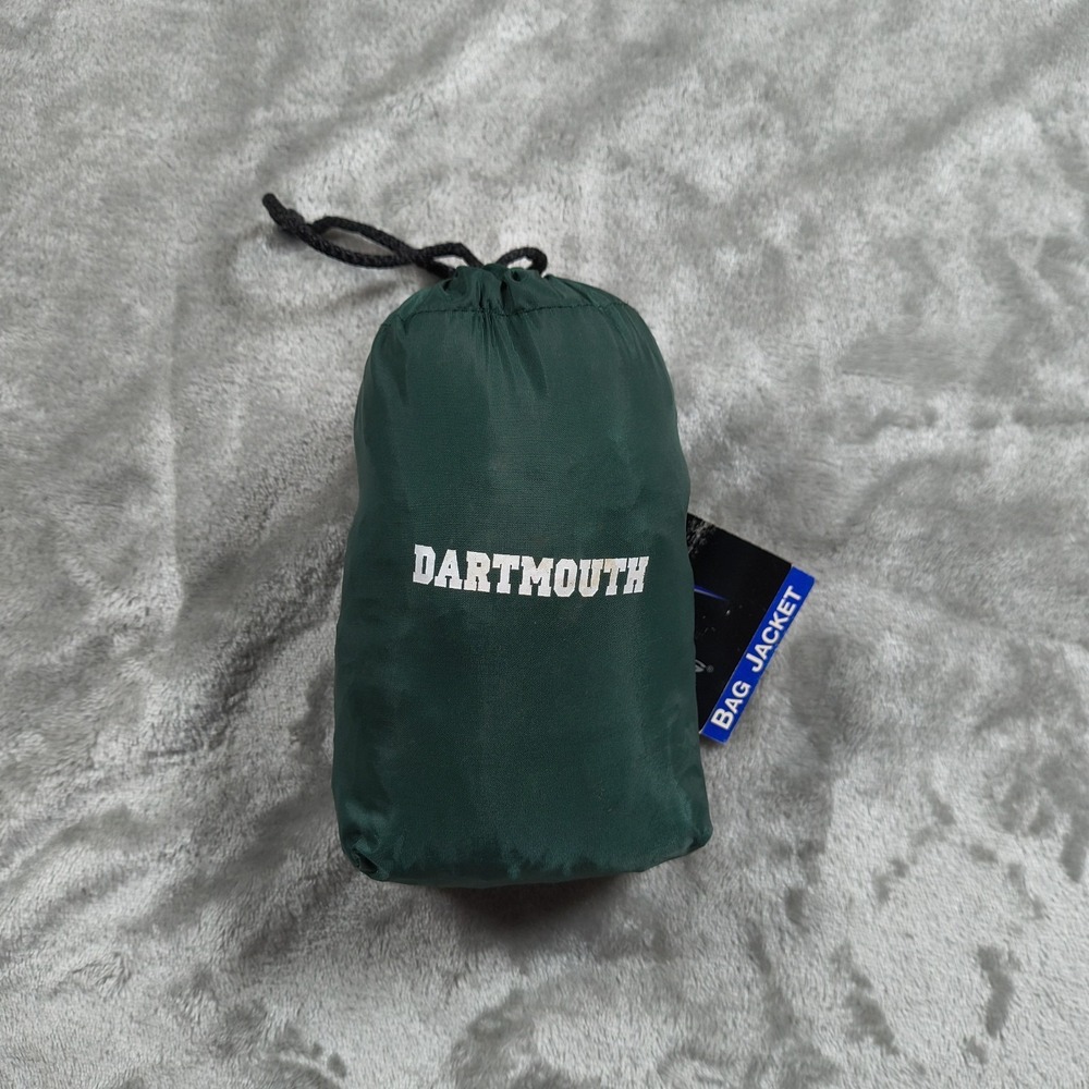 Vintage Dartmouth Storm Duds Rain Jacket Men XL Anorak Packable Pullover New - Picture 3 of 16